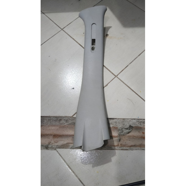 Moldura Coluna Central Direita Peugeot 206 Original Cinza