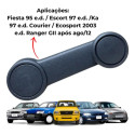Manivela Regu Vidro Fiesta Escort Ka Ecosport Ranger Courier Preto