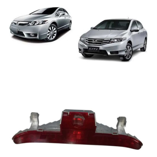Break Light Luz Freio Honda New Civic City 2007 A 2014