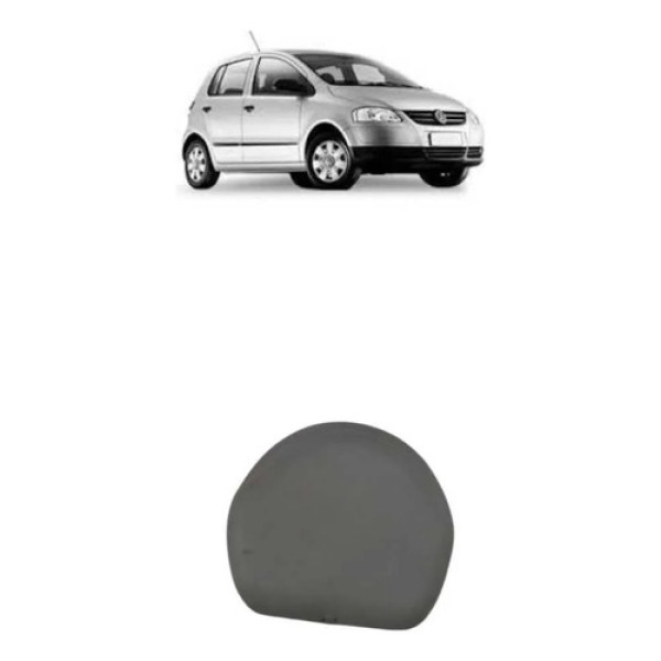 Capa Acabamento Cinto Segurança Volkswagen Fox Crossfox 2006 Bege