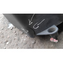 Suporte Dir Tampão Bagagito Vw Up Tsi 2016 1sb867762 Detalhe Preto