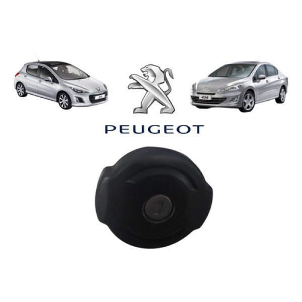 Tampa Gargalo Tanque Peugeot 308 408 2011 Á 2014 Preto