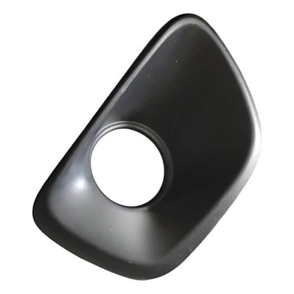 Moldura Farol Milha Original Fiat Mobi Lado Esquerdo 2020-24 Preto