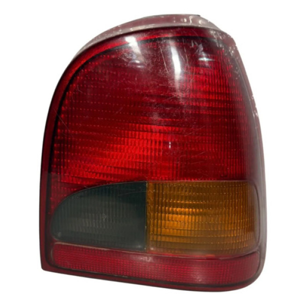 Lanterna Traseira Esquerda Vw Gol Bola G2 1995 A 2003 Direito/passageiro Vermelho