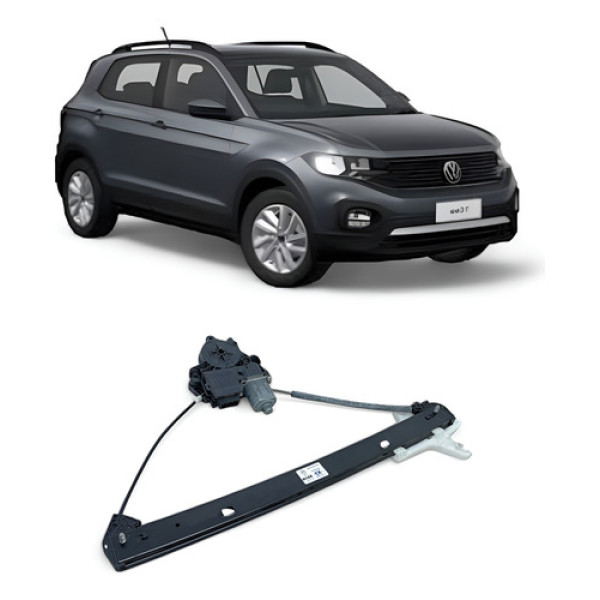 Maquina Vidro Traseira T-cross Original Usado Ld Direita