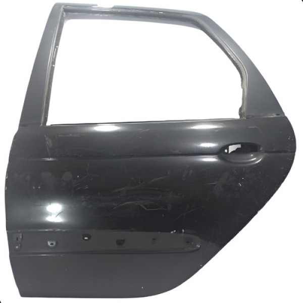 Porta Traseira Esquerda Renault Scenic Megane 1.6 1998 A 01 Traseira Esquerdo Preto
