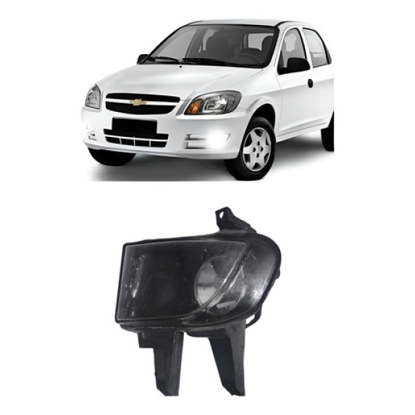 Farol Milha Auxiliar Celta Prisma 07 / 13 Vidro