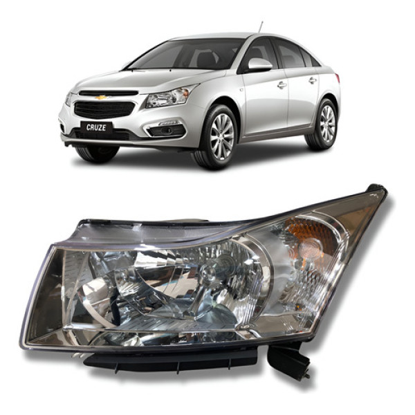 Farol Dianteiro Esquerdo Cruze 2012/2016 Original Gm Esquerdo
