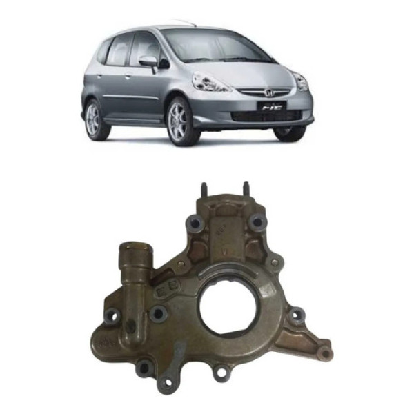 Bomba Oleo Motor Honda Fit 1.4 1.5 2003/2008