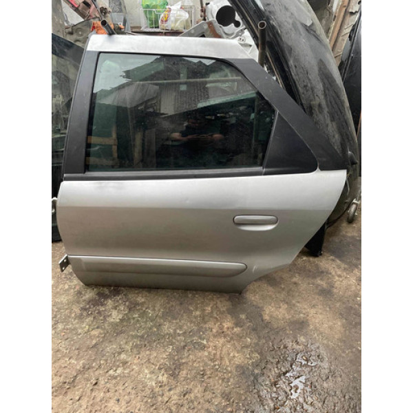 Porta Traseira Esquerda Citröen Xsara 2000 Traseira Esquerdo Prateado
