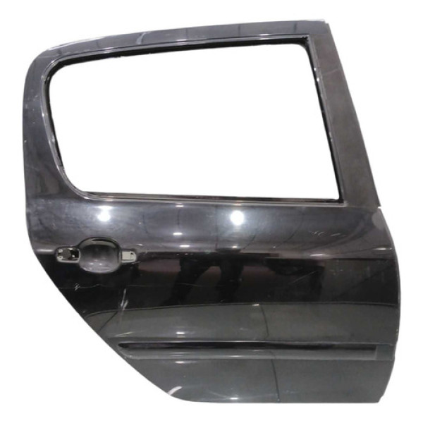 Porta Traseira Direita Peugeot 307 2006 Usado Traseira Direito Preto