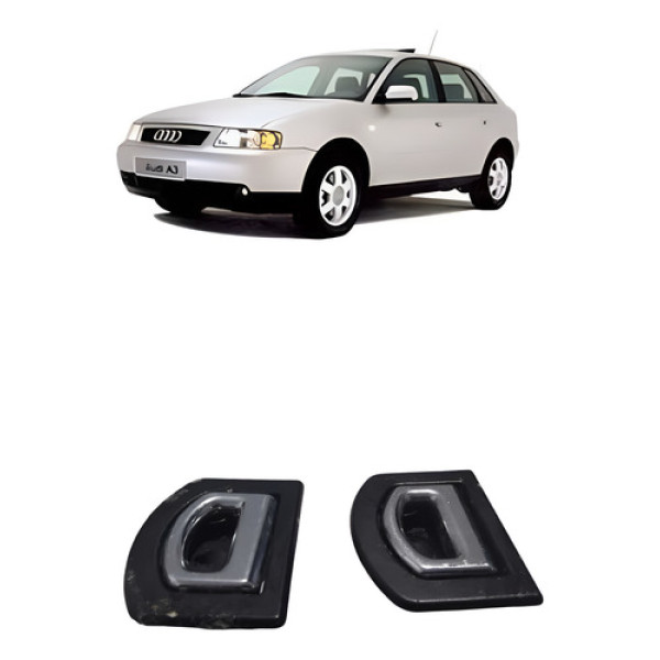 Acabamento Argola Puxador Tampao Porta Mala Audi A3 1.8 2000 Preto