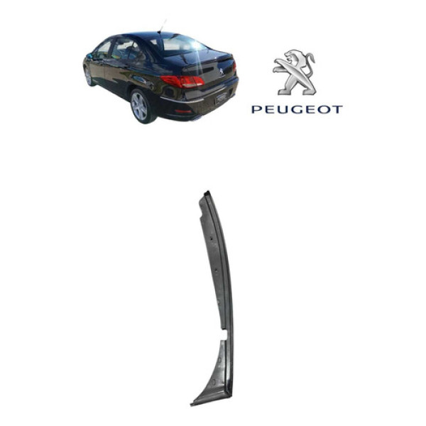 Borracha Acabamento Porta Dianteira Esquerda Peugeot 308 408 Preto
