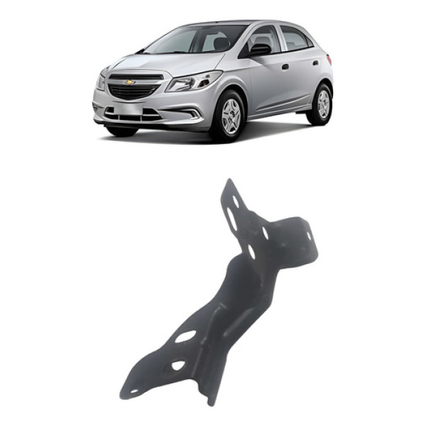 Suporte Paralama Dianteiro Direito Onix 2013 A 2019 Original Preto