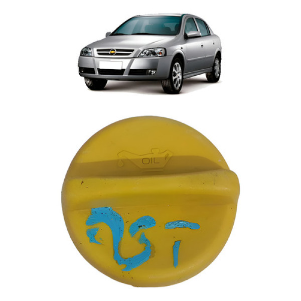 Tampa Enchimento Óleo Gm Astra 2000 90412508 Amarelo