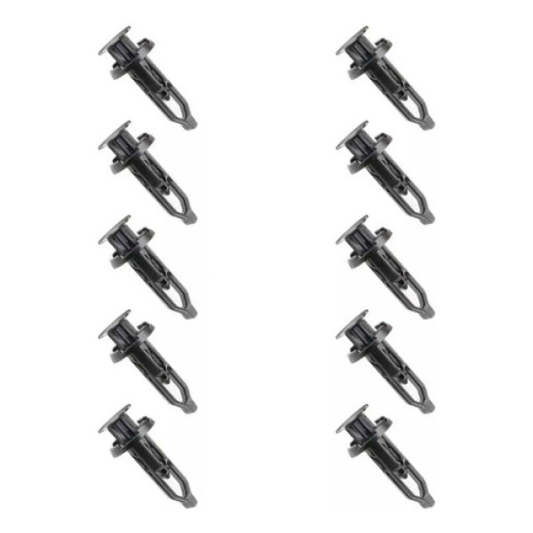 10 Presilha Grampo Parachoque Toyota Corolla Hilux Sw4 Etios