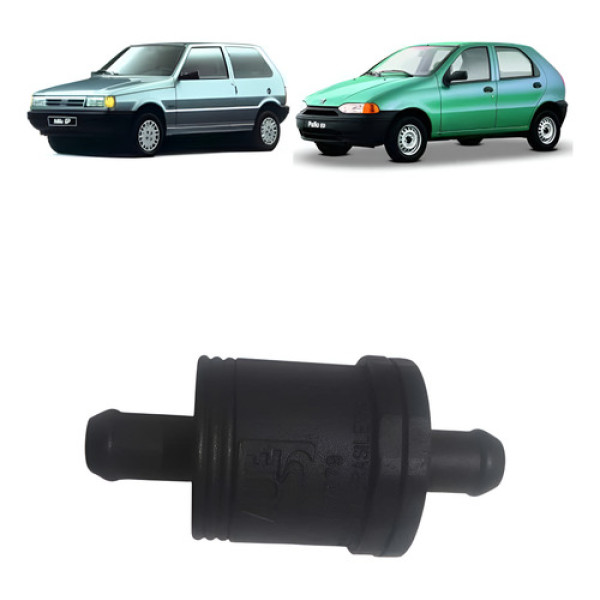 Valvula Anti Chama Fiorino Palio  Uno 1996/2002 Preto