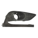 Moldura Farol Milha L.d Cruze 2017/2021 Cromado #3 Preto Direito