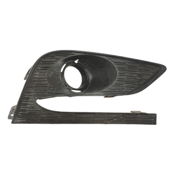 Moldura Farol Milha L.d Cruze 2017/2021 Cromado #3 Preto Direito