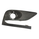 Moldura Farol Milha L.d Cruze 2017/2021 Cromado #3 Preto Direito