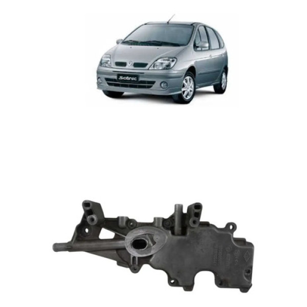 Tampa Válvula Anti-chama Renault Scenic 2005/2011 Prata
