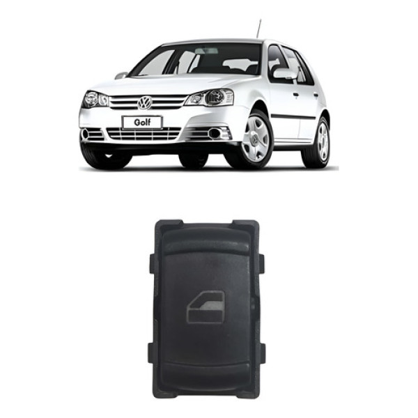 Botão Comando Vidro Elétrico Vw Golf 1999 Á 2008 Original