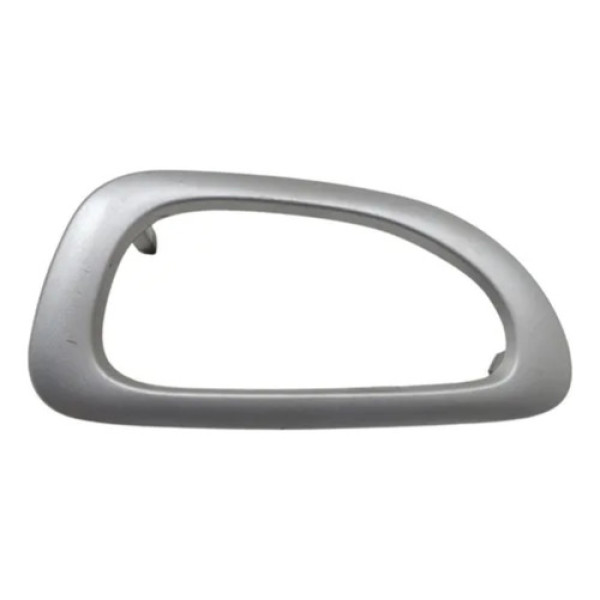 Moldura Maçaneta Dianteira Esquerda Peugeot 307 2009 Prateado