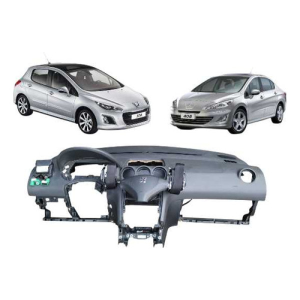 Kit Airbag Completo Peugeot 308 408 2012 A 2014 Preto