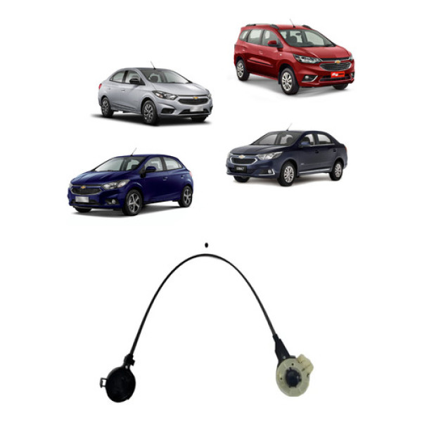 Cabo Controle Da Temperatura Ar Cobalt,spin,onix,novo Prisma Preto