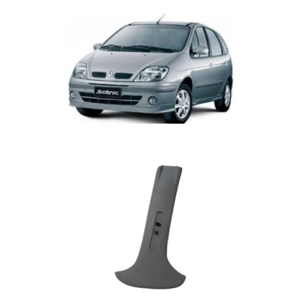 Acabamento Coluna Direito Renault Scenic 2005/2007 Original