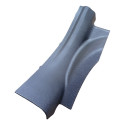 Soleira Porta Traseira Esquerda Gm Onix 1.4 Lt 2014 (40274) Preto