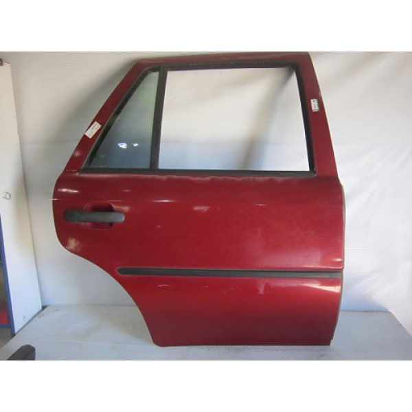 Porta Traseira Direita Gol Parati G3 Original Usada Traseira Direito Vermelho