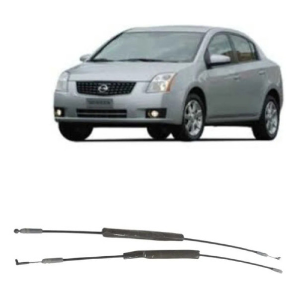 Par Cabo Fechadura Elétrica Tras. Esq. Nissan Sentra 08/12