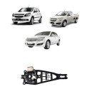 Suporte Maçaneta Dianteira Le Agile Montana Vectra 94737663 Preto Dianteira
