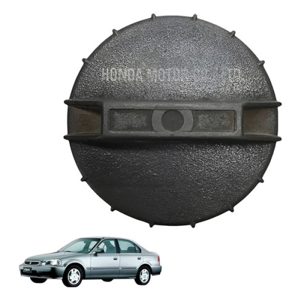 Tampa Tanque Combustivel Honda Civic 1.6 16v 2000 2001 Lx Preto
