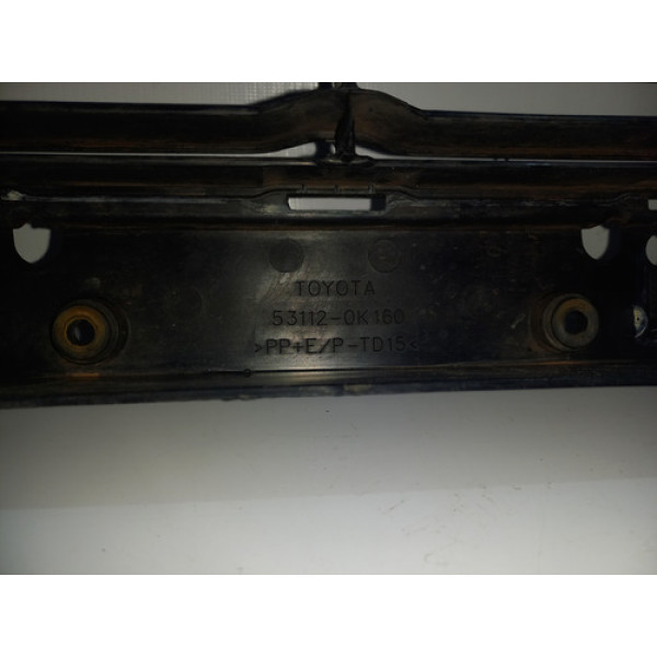 Grade Parachoque Diant. Inferior Toyota Hilux 15/20 *detalhe Fosco