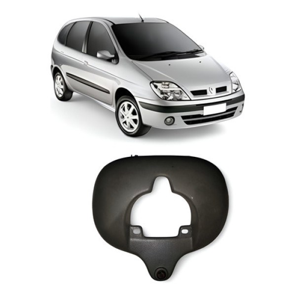 Moldura Cinto Segurança Teto Renault Scenic 99/08 C/detalhe Cinza