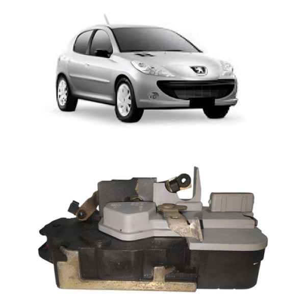 Fechadura Traseira Esquerda Elétrica Peugeot 206 2000 A 2009