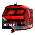 Lanterna Original Novo Polo Hatch 2018/ 2022 *detalhes Direito/passageiro Vermelho
