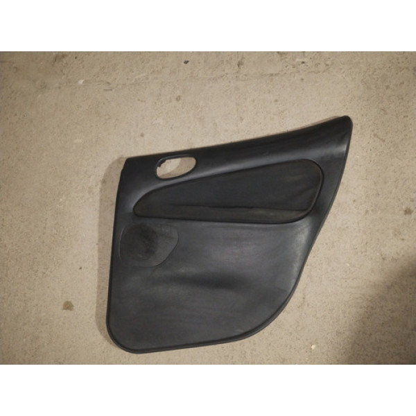 Forro Porta Traseiro Direito Peugeot 207 Orig Bsm4054td Preto