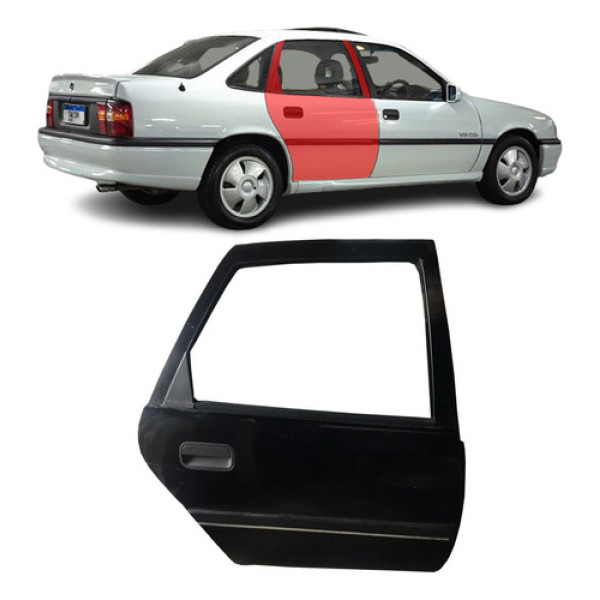 Porta Traseira Direita Vectra 1995 (somente A Porta) Traseira Direita Preto