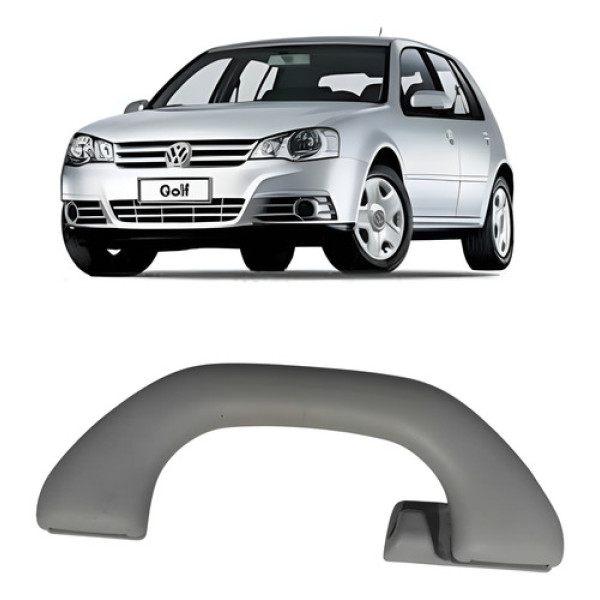 Alça De Teto Traseira Vw Golf Mk4 1999 A 2013 (usado) Cinza