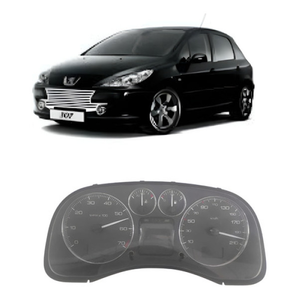Painel De Instrumentos Peugeot 307 01/09 Preto