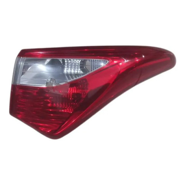 Lanterna Traseira Esquerda Hyundai Hb20 2012-2019 Esquerdo/motorista Vermelho