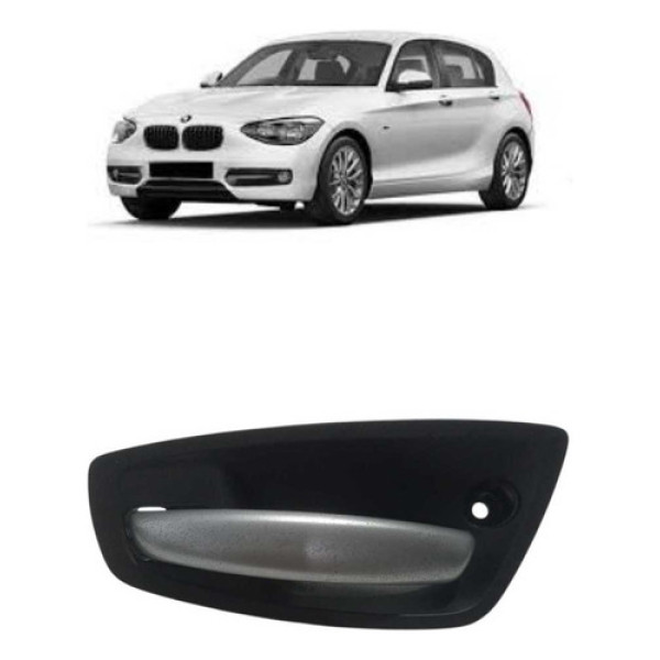 Maçaneta Interna Traseira Esquerda Bmw 118i 2.0 2010 Traseira