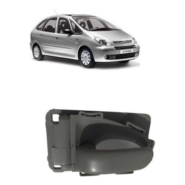 Maçaneta Traseira Esquerda Citroen Xsara Picasso 2004 2011 Cinza Traseira