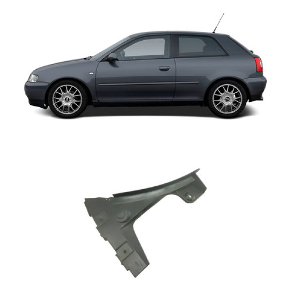 Acabamento Lanterna Traseira Esq. Audi A3 99/2005 8l0807377 Preto