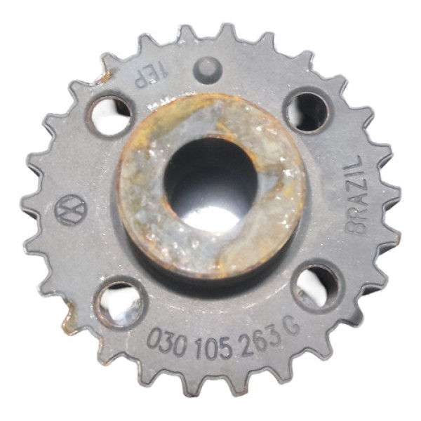 Engrenagem Polia Virabrequim 5 Un.fox Gol 030105263g Orig Vw