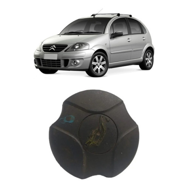 Tampa De Óleo Motor C3 1.4 8v 2002 A 2012 9656384880 Preto