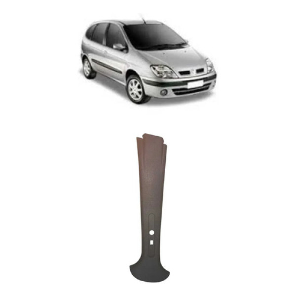Moldura Coluna Central Esquerda Renault Scenic 2005